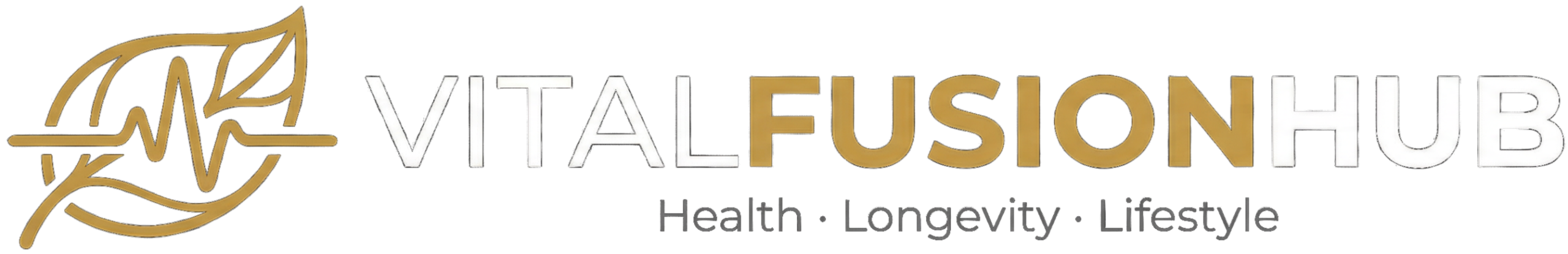 VitalFusionHub Logo – Health, Longevity & Lifestyle